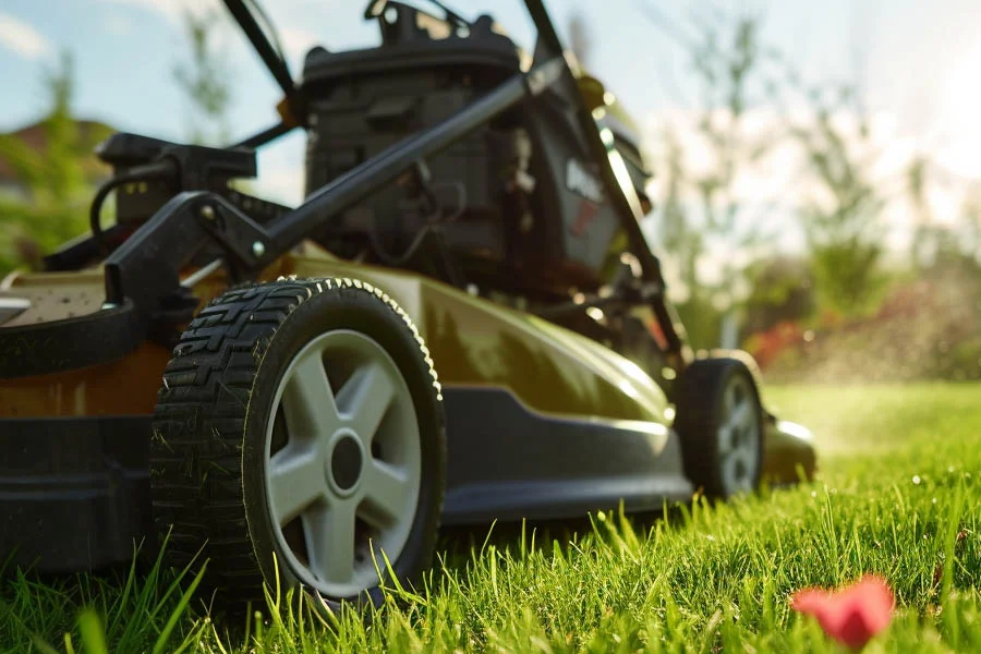 small lawnmower